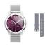 Damen-Smartwatch mit Ersatzarmband K1370 silbern