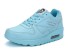 Damen-Sneaker mit Augenaufdruck J830 hellblau