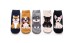 Damen-Socken mit Hunden – 5 Paar 3