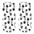 Damen-Socken mit Katzen A665 2