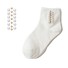 Damen-Socken mit Perlen A670 1