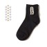 Damen-Socken mit Perlen A670 2