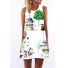 Damen-Sommerkleid mit Aufdruck A740 17