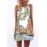 Damen-Sommerkleid mit Aufdruck A740 1