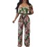 Damen-Sommeroverall mit Blumen A2088 3