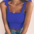 Damen-Strand-Tank-Top B147 blau