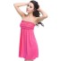 Damen-Strandkleid P917 rosa