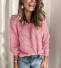 Damen-Strickpullover G212 rosa