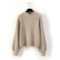 Damen-Strickpullover G350 beige