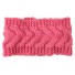 Damen-Strickstirnband J3256 rosa