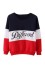 Damen-Sweatshirt Different J1670 rot