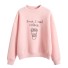 Damen-Sweatshirt KAFFEE rosa