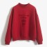 Damen-Sweatshirt KAFFEE rot