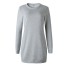 Damen-Sweatshirt-Kleid A9 grau