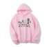 Damen-Sweatshirt mit A44-Aufdruck rosa