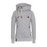 Damen-Sweatshirt mit Ankern grau