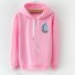 Damen-Sweatshirt mit Aufdruck rosa