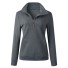 Damen-Sweatshirt mit Muster A57 dunkelgrau