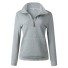 Damen-Sweatshirt mit Muster A57 hellgrau