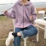 Damen-Sweatshirt P1738 hellviolett