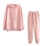 Damen-Sweatshirt und Jogginghose rosa