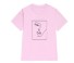 Damen-T-Shirt mit A71-Aufdruck rosa