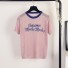 Damen-T-Shirt mit Aufdruck A1086 rosa