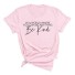 Damen-T-Shirt mit B357-Aufdruck rosa