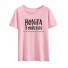 Damen-T-Shirt mit B368-Aufdruck 1