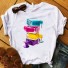 Damen-T-Shirt mit B80-Aufdruck 4