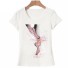 Damen-T-Shirt mit Ballettmotiv 1