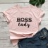 Damen-T-Shirt mit Boss Lady-Aufdruck 4