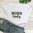 Damen-T-Shirt mit Boss Lady-Aufdruck 6