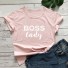 Damen-T-Shirt mit Boss Lady-Aufdruck 5