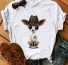 Damen-T-Shirt mit Chihuahua-Aufdruck 14