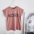 Damen-T-Shirt mit der Aufschrift B70 rosa