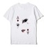 Damen-T-Shirt mit Kartenmotiv 8