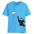 Damen-T-Shirt mit Katze A793 2