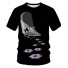 Damen-T-Shirt mit Katzenprint 14