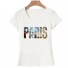 Damen-T-Shirt mit Paris-Motiv 4