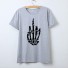 Damen-T-Shirt mit Skelettmotiv 4