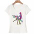 Damen-T-Shirt mit Tanzmotiv B407 2