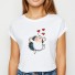 Damen-T-Shirt mit Tiermotiv B352 10