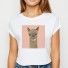 Damen-T-Shirt mit Tiermotiv B352 9