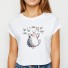 Damen-T-Shirt mit Tiermotiv B352 16