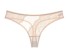 Damen-Tanga aus Spitze Celina creme