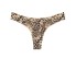 Damen-Tanga mit Animal-Print 3