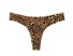 Damen-Tanga mit Animal-Print 1