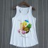 Damen-Tanktop mit Fruchtdruck 14