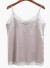 Damen-Tanktop mit Spitze B233 grau